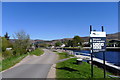 The Great Glen Way entering Fort Augustus