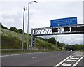 TL1203 : Slip road from M25  at junction 21A by David Smith