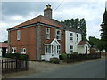 Houses on Pages Lane, Saham Toney