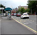 James Street bus stop and shelter, Cardiff Bay