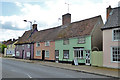 Pastel  hues on the High Street