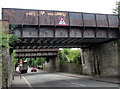 Two railway bridges over North Park Road, Cardiff