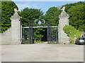 Ornamental gateway to the Dunecht House Estate