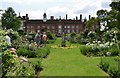 Helmingham Hall from the Rose Garden