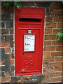 Elizabeth II postbox on Bell Lane, Saham Toney