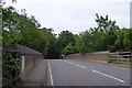 A137 bridge over railway at Welshwood Park