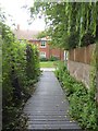 Path to Distillery Lane, Colchester