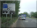 Bus stop and shelter on Beancross Road (A905)