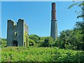 Leeds shaft engine house, Great Work Mine, Godolphin Estate