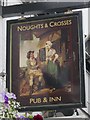 SX2050 : Noughts & Crosses Pub & Inn sign by Oast House Archive