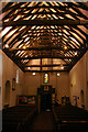 Parish church of St Mary Magdalene, Crowmarsh Gifford: interior looking west