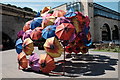 Colourful brollies at Bath Spa