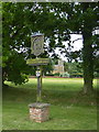 Village sign, Chelsworth