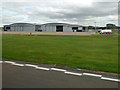 Gama Aviation hangars at Glasgow Airport