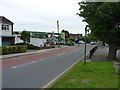 Junction of Yardley Wood Road with High Street in Solihull Lodge