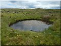 NS2673 : Bomb crater near Old Largs Road by Lairich Rig