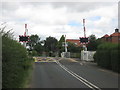 Level crossing on Dam Lane, Thorpe Willoughby