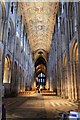 TL5480 : Ely Cathedral - main aisle by N Chadwick