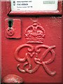 SJ9298 : George VI cypher by Gerald England