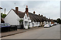 Thatched Cottages on Offenham Main Street