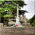 War Memorial and Church, Offenham