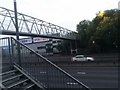 Footbridge across the North Circular Road, Neasden