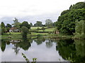 View across Chew Magna reservoir