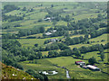 Farmland in the Afon Twrch valley, Carmarthenshire