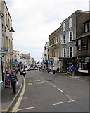 SY3492 : Down Broad Street, Lyme Regis by Jaggery