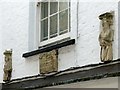 Old stone carvings on Christmas Steps