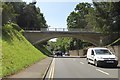 Bridge over A350 near Leighton House