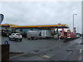 Service station on London Road (A74)