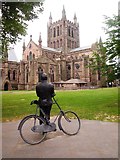 SO5139 : Hereford Cathedral by Chris Andrews