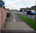 ST2938 : Western Way footpath and cycleway, Bridgwater by Jaggery
