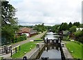 Leeds and Liverpool canal at Rose Bridge, Ince