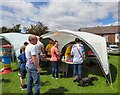 SJ9593 : Beer Tent at Gee Cross Fete 2017 by Gerald England