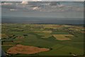 Asserby to the Huttoft and the coast and across the old Sutton Branch Line: aerial 2017