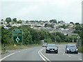 A39 Approaching Kernick Island Mabe Burnthouse