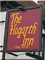 The Hogarth Inn sign