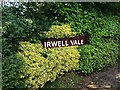 SD7920 : Irwell Vale station sign by Richard Hoare