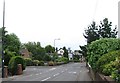 The Brooklands Drive junction on Cable road, Whitehead