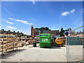 The demolition of the former Crosby School