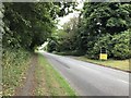 Audley Road entering Alsager