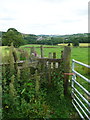 Stile on Halifax FP286 at the junction with FP283