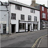 SY3492 : Lyme Fossil Shop, Lyme Regis by Jaggery