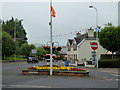 H4572 : Flagpole, Omagh by Kenneth  Allen