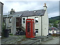Telephone box on Galashiels Road, Walkerburn