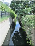 TQ3489 : Pymme's Brook north of Ferry Lane, N17 by Mike Quinn
