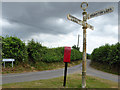 Lane junction, Boughton Aluph