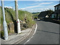 Blackwall Lane and a boundary stone